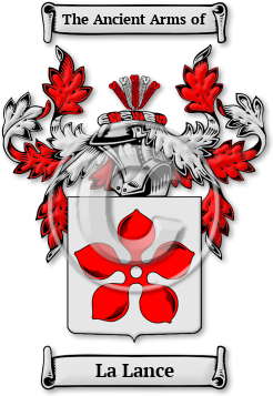 La Lance Family Crest Download (jpg) Legacy Series - 150 DPI